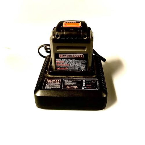 Black & Decker LCS36 Type 2 40 Volt Li ION Battery / Charger Combo - Jim's Super Pawn